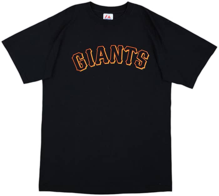 2007 San Francisco Giants Bonds #25 Majestic Tee - 9/10 - (L)