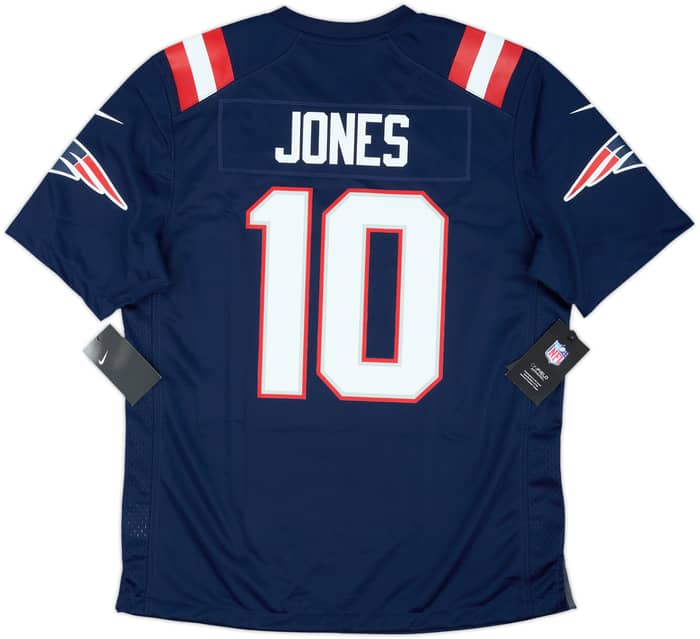 2021-23 New England Patriots Jones #10 Nike Game Home Jersey (M)