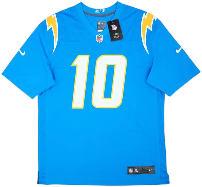 2020-25 LA Chargers Herbert #10 Nike Game Home Jersey (L)