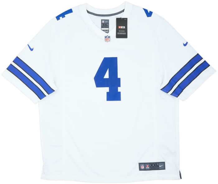 2016-25 Dallas Cowboys Prescott #4 Nike Game Home Jersey (XXL)