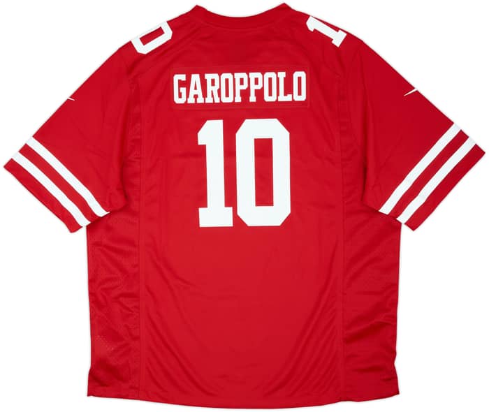 2017-21 San Francisco 49ers Garoppolo #10 Nike Game Home Jersey (XXL)