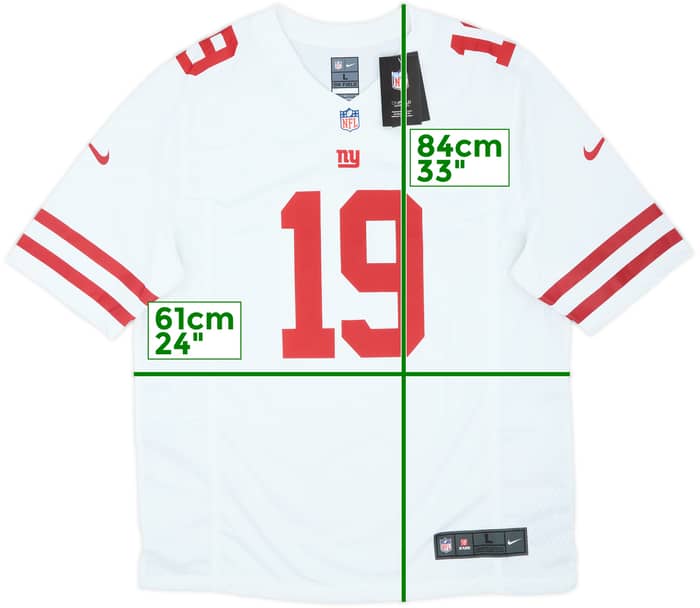 2019-21 San Francisco 49ers Samuel #19 Nike Game Away Jersey (L)