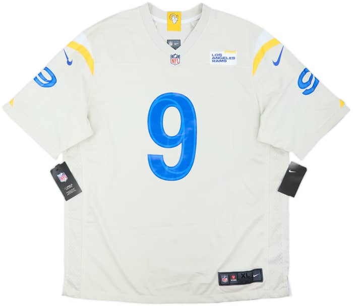 2021-25 LA Rams Stafford #9 Nike Game Alternate Jersey (XL)