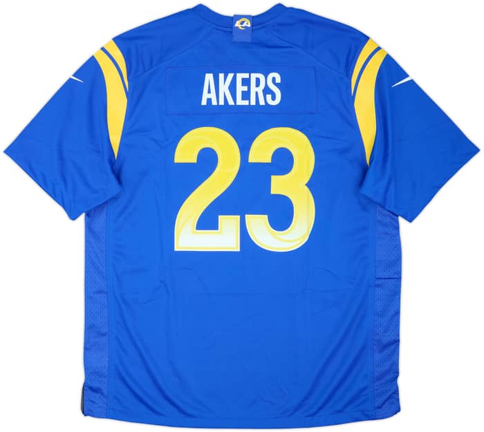 2020-23 LA Rams Akers #23 Nike Game Home Jersey (XL)