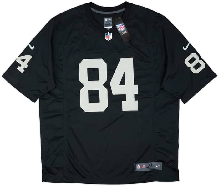 2019 Oakland Raiders Brown #84 Nike Game Home Jersey (XL)
