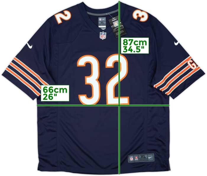 2019-22 Chicago Bears Montgomery #32 Nike Game Home Jersey (XL)