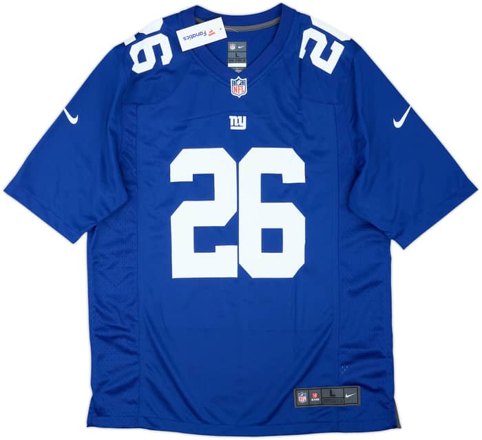 2018-23 New York Giants Barkley #26 Nike Game Home Jersey (L)