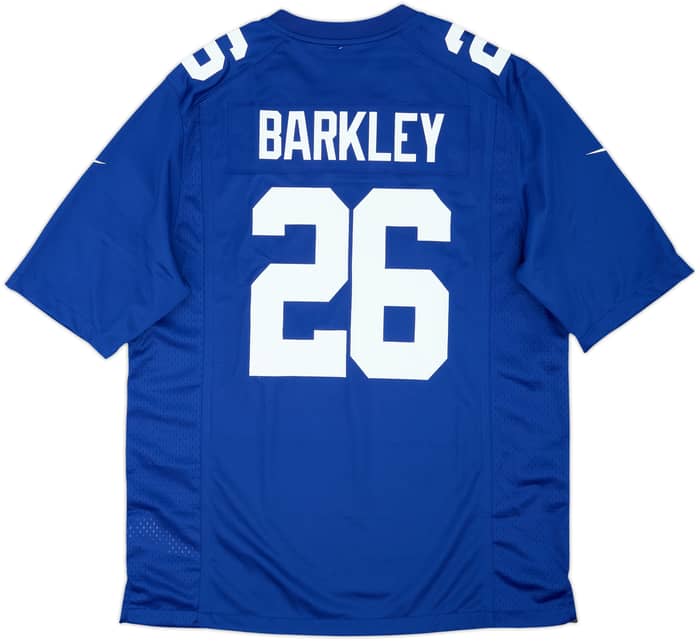 2018-23 New York Giants Barkley #26 Nike Game Home Jersey (L)