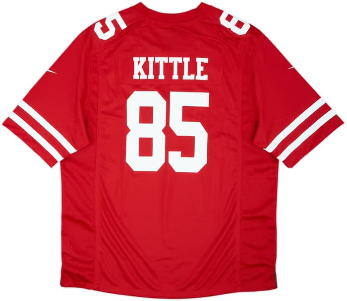 2021 San Francisco 49ers Kittle #85 Nike Game Home Jersey (XL)