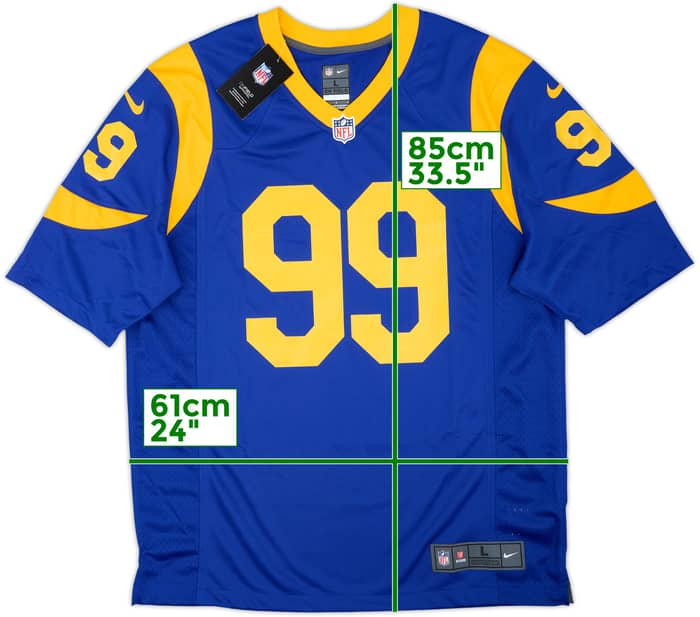 2018-19 LA Rams Donald #99 Nike Game Home Jersey (L)
