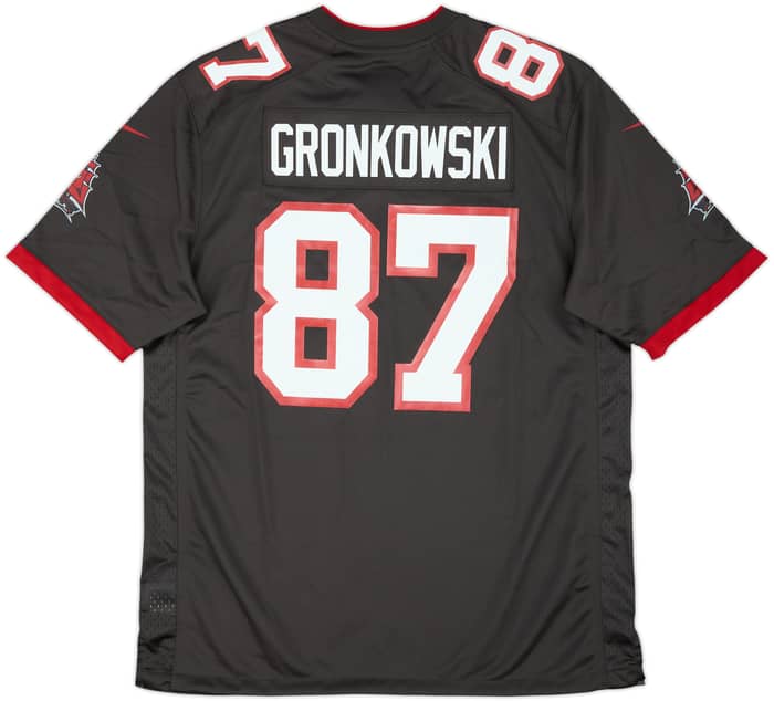 2020-21 Tampa Bay Buccaneers Gronkowski #87 Nike Game Alternate Jersey (L)