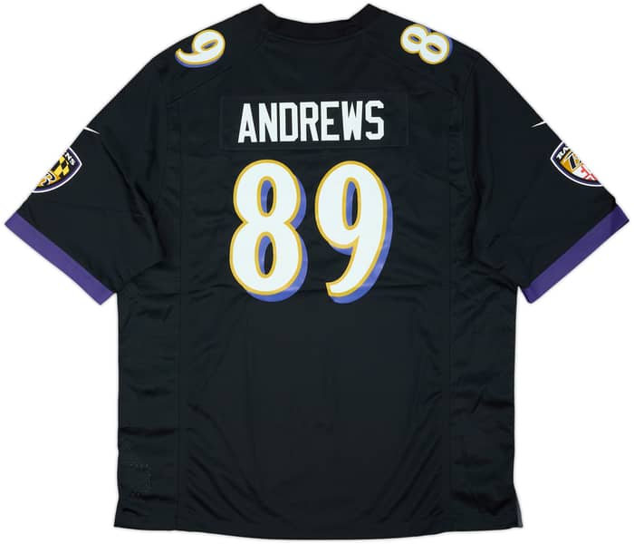 2018-25 Baltimore Ravens Andrews #89 Nike Game Alternate Jersey (XL)
