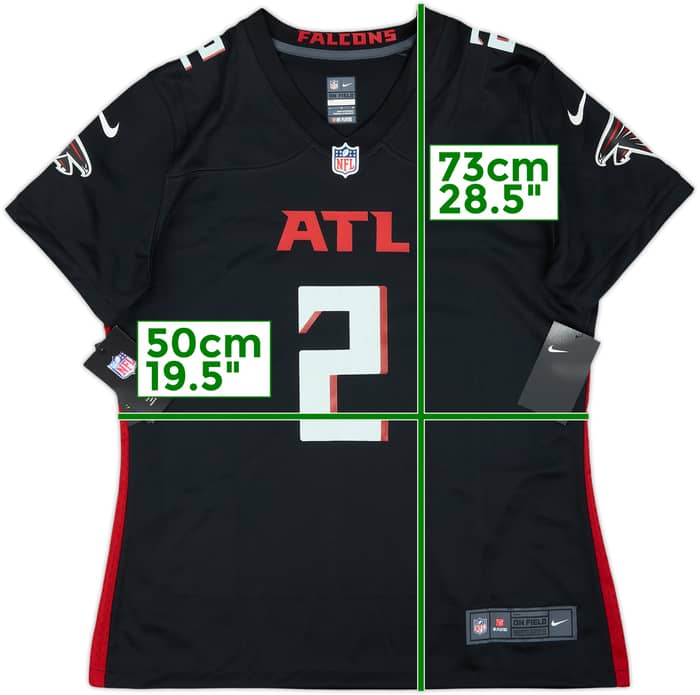 2020-21 Atlanta Falcons Ryan #2 Nike Game Home Jersey Womens (L)