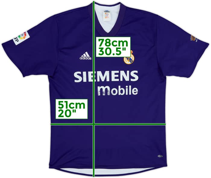 2002-03 Real Madrid Centenary Third Shirt - 5/10 - (M)