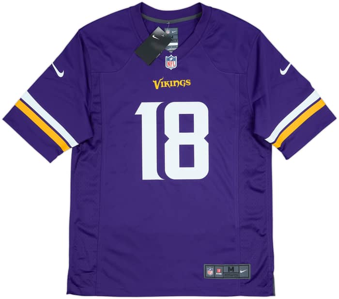 2020-25 Minnesota Vikings Jefferson #18 Nike Game Home Jersey (M)