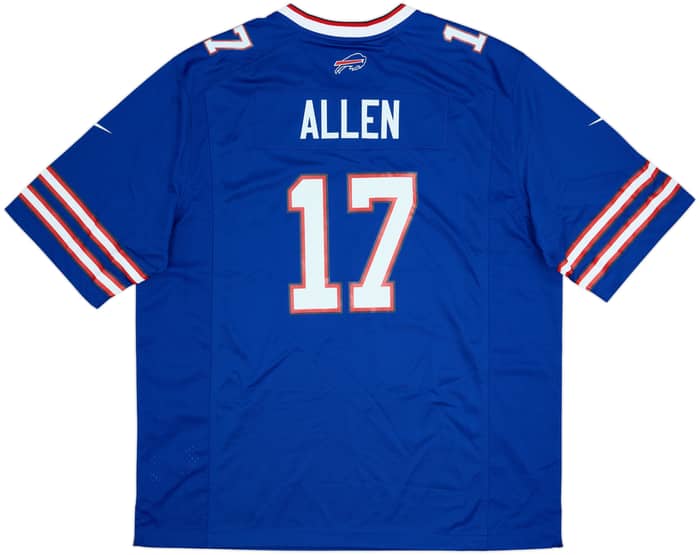 2018-25 Buffalo Bills Allen #17 Nike Game Home Jersey (XXL)