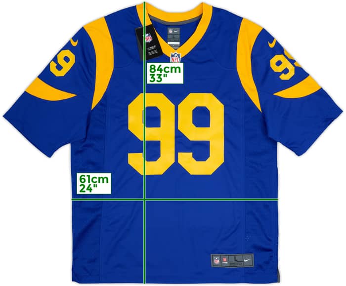 2018-19 LA Rams Donald #99 Nike Game Home Jersey (L)