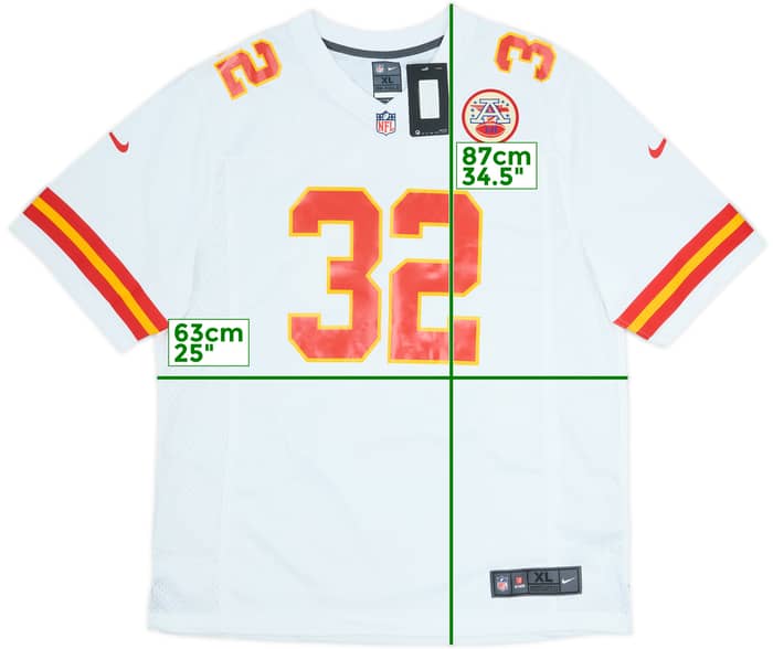 2019-21 Kansas City Chiefs Mathieu #32 Nike Game Away Jersey (XL)
