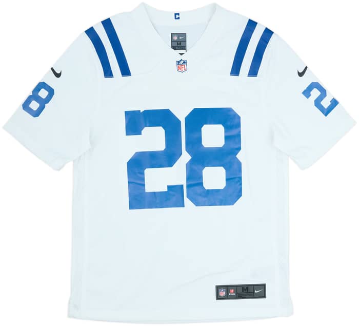 2020-25 Indianapolis Colts Taylor #28 Nike Game Away Jersey (M)