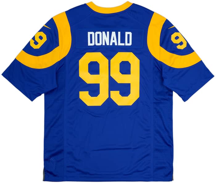 2018-19 LA Rams Donald #99 Nike Game Home Jersey (L)