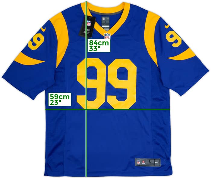 2018-19 LA Rams Donald #99 Nike Game Home Jersey (L)