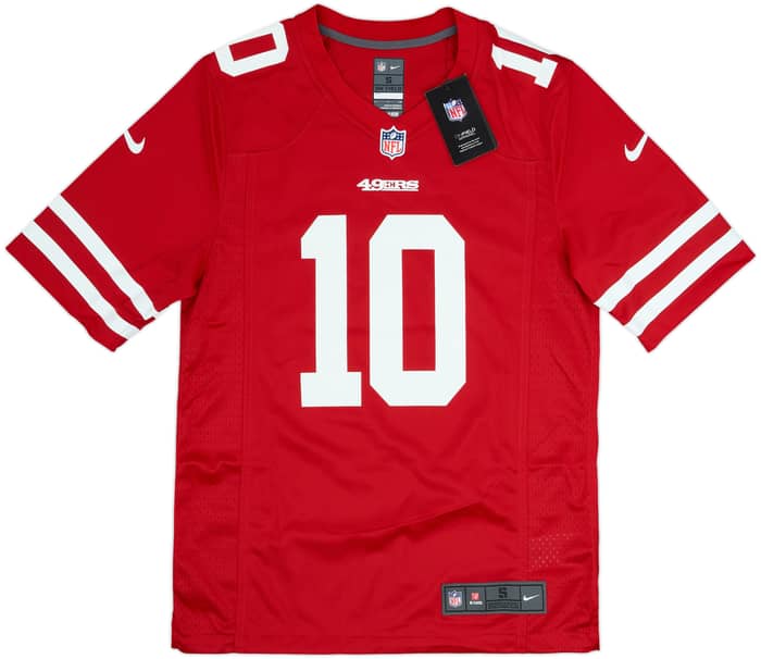 2017-21 San Francisco 49ers Garoppolo #10 Nike Game Home Jersey (S)