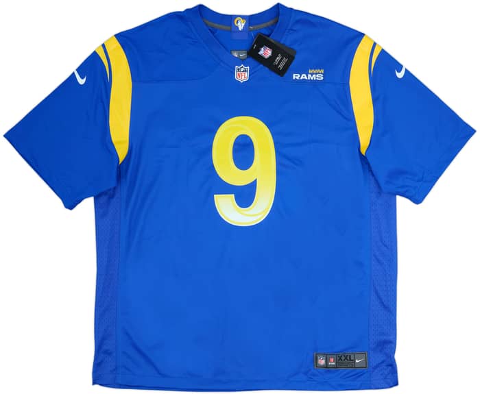 2021-25 LA Rams Stafford #9 Nike Game Home Jersey (XXL)