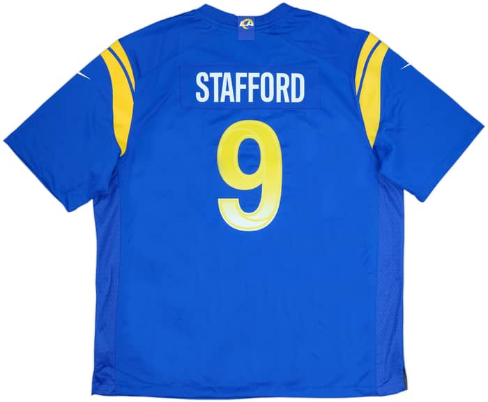 2021-25 LA Rams Stafford #9 Nike Game Home Jersey (XXL)