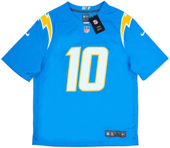 2020-25 LA Chargers Herbert #10 Nike Game Home Jersey (L)