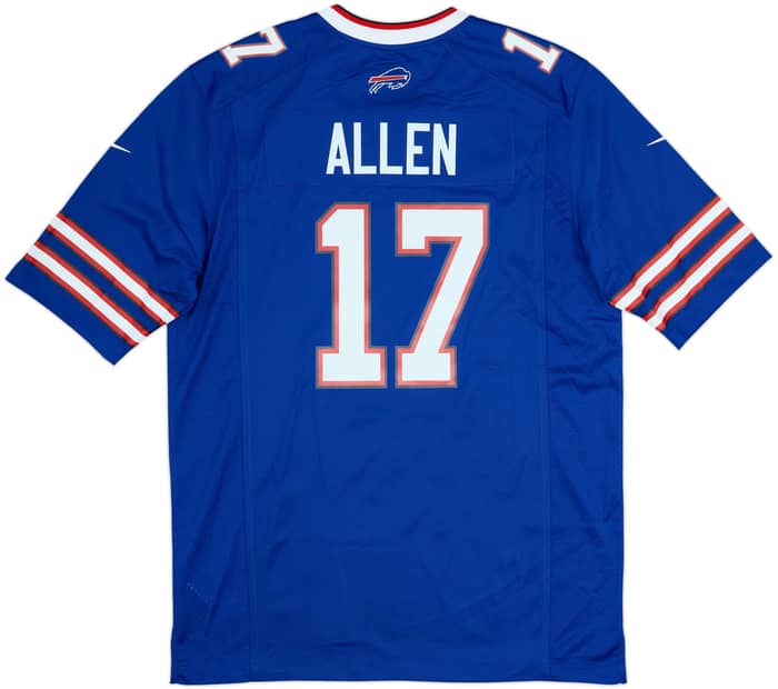 2018-25 Buffalo Bills Allen #17 Nike Game Home Jersey (M)