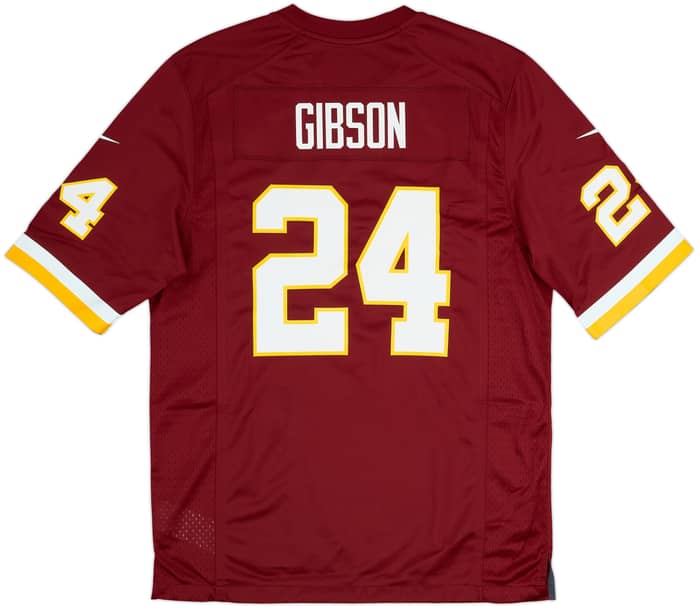 2020-21 Washington Football Team Gibson #24 Nike Game Home Jersey (M)
