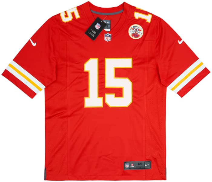 2017-25 Kansas City Chiefs Mahomes #15 Nike Game Home Jersey (M)