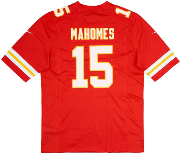 2017-25 Kansas City Chiefs Mahomes #15 Nike Game Home Jersey (M)