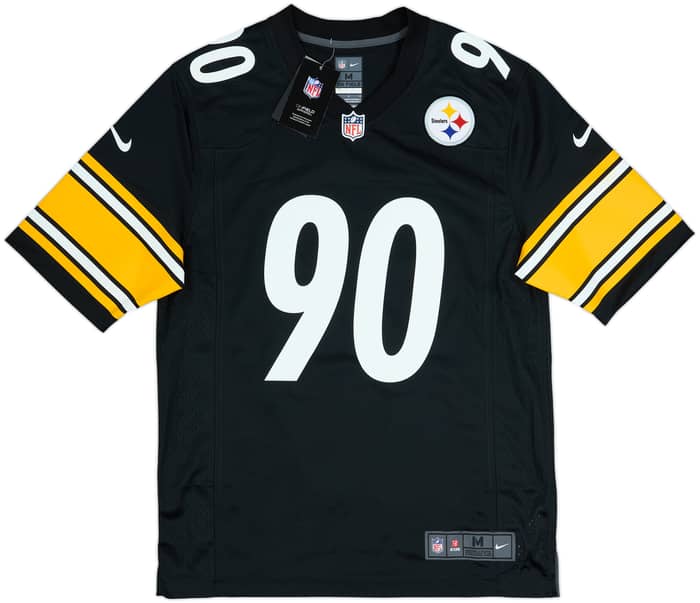 2020-25 Pittsburgh Steelers Watt #90 Nike Game Home Jersey (M)