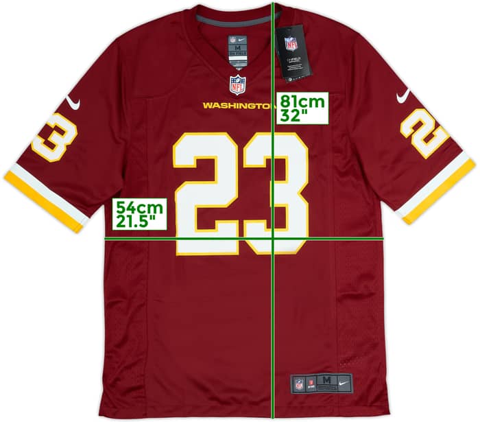 2021 Washington Football Team Jackson III #23 Nike Game Home Jersey (M)