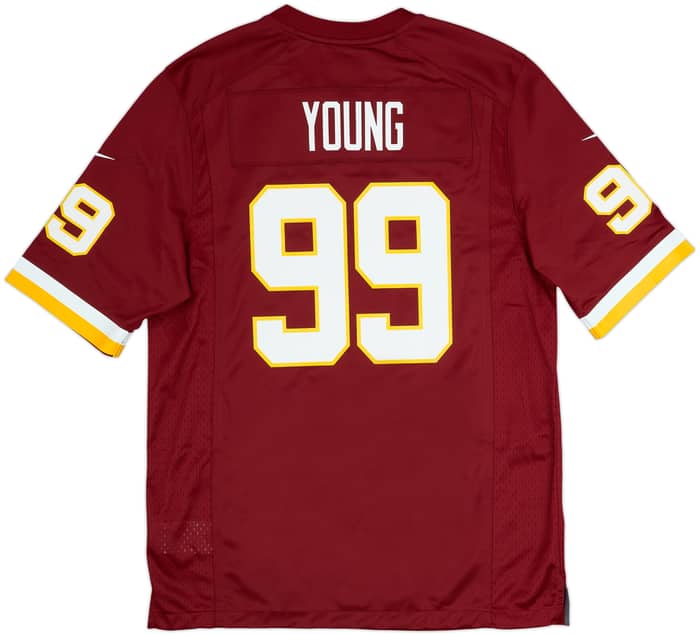 2020-21 Washington Football Team Young #99 Nike Game Home Jersey (M)