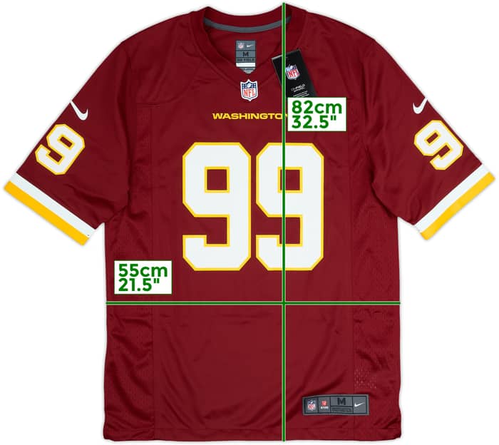 2020-21 Washington Football Team Young #99 Nike Game Home Jersey (M)