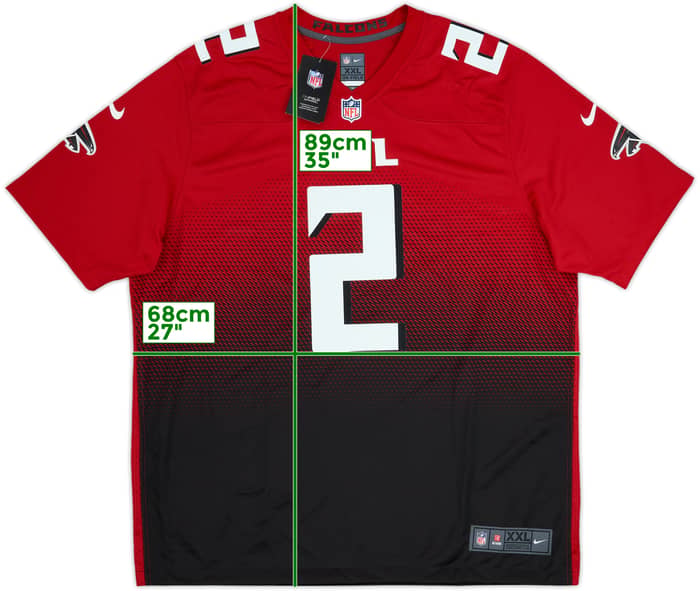 2020-21 Atlanta Falcons Ryan #2 Nike Game Alternate Jersey (XXL)