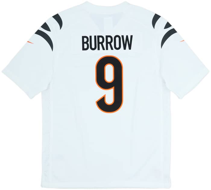2021-25 Cincinnati Bengals Burrow #9 Nike Game Away Jersey (M)
