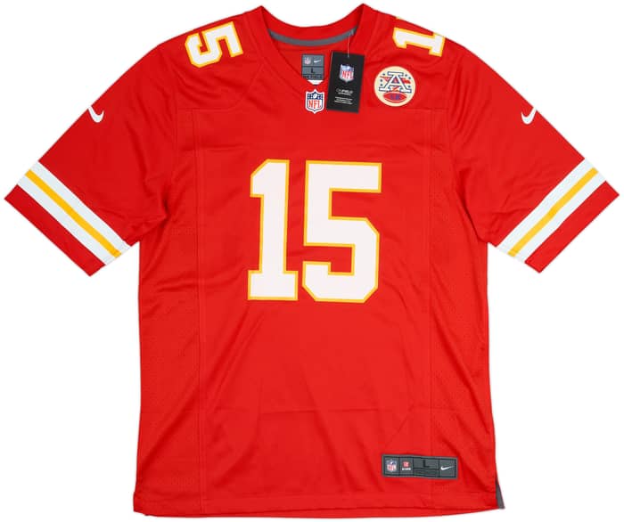 2017-25 Kansas City Chiefs Mahomes #15 Nike Game Home Jersey (L)