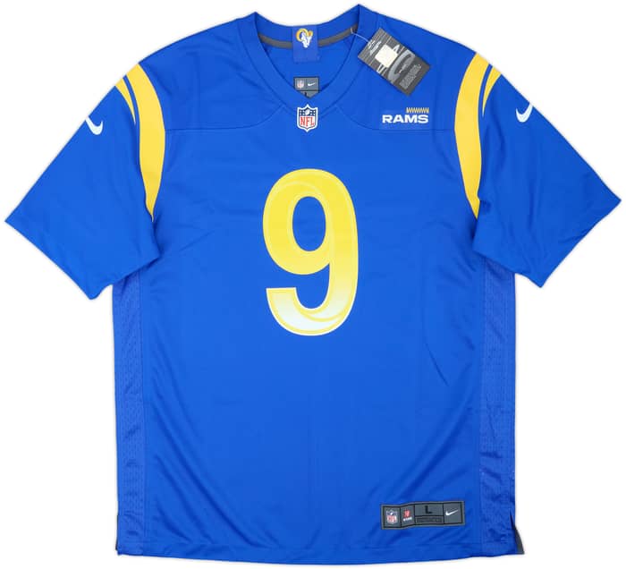 2021-25 LA Rams Stafford #9 Nike Game Home Jersey (L)