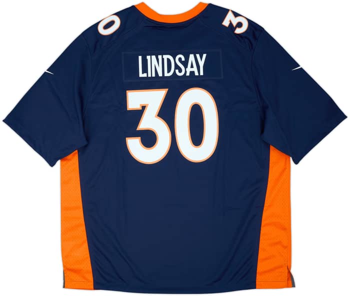 2018-20 Denver Broncos Lindsay #30 Nike Game Alternate Jersey (XXL)