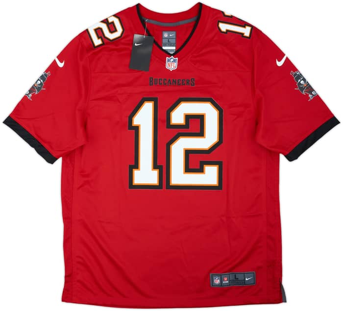 2020-22 Tampa Bay Buccaneers Brady #12 Nike Game Home Jersey (L)