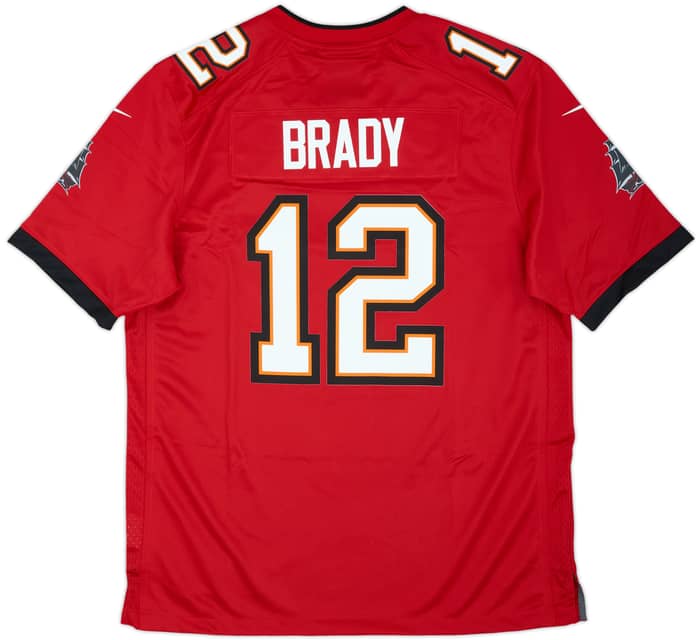2020-22 Tampa Bay Buccaneers Brady #12 Nike Game Home Jersey (L)