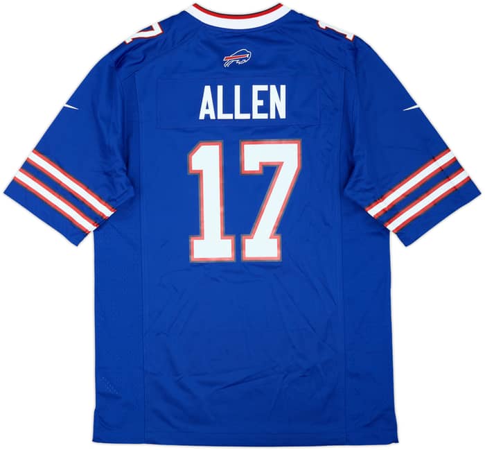 2018-25 Buffalo Bills Allen #17 Nike Game Home Jersey (M)