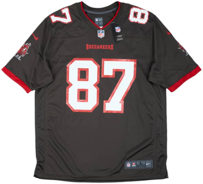 2020-21 Tampa Bay Buccaneers Gronkowski #87 Nike Game Alternate Jersey (L)