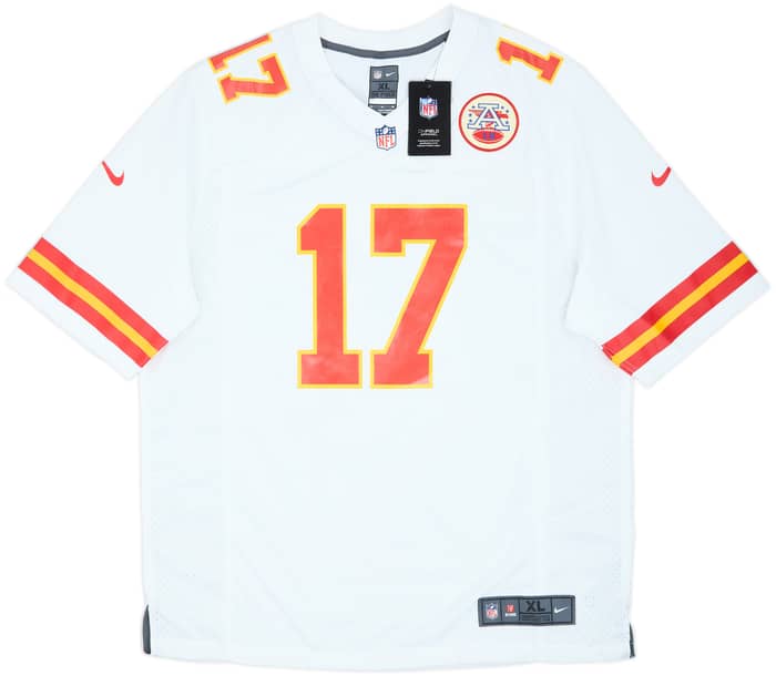 2019-22 Kansas City Chiefs Hardman #17 Nike Game Away Jersey (XL)