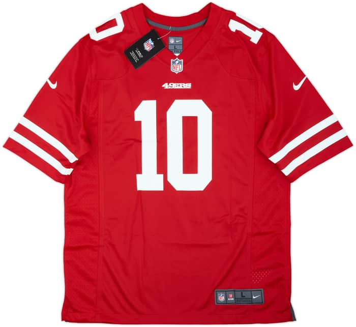 2017-21 San Francisco 49ers Garoppolo #10 Nike Game Home Jersey (L)