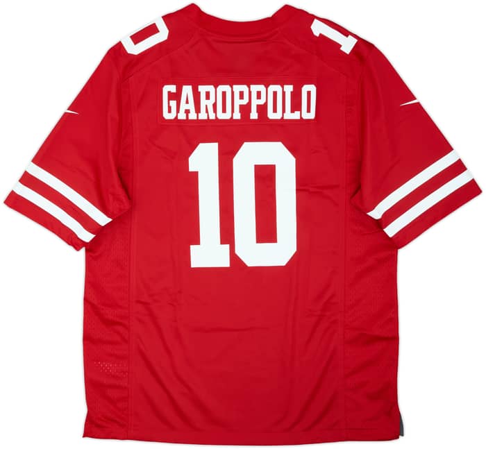 2017-21 San Francisco 49ers Garoppolo #10 Nike Game Home Jersey (L)
