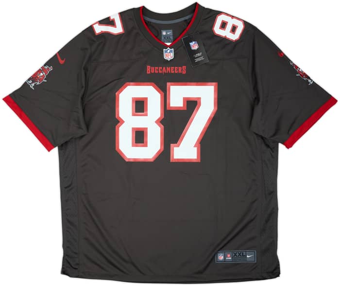 2020-21 Tampa Bay Buccaneers Gronkowski #87 Nike Game Alternate Jersey (XXL)
